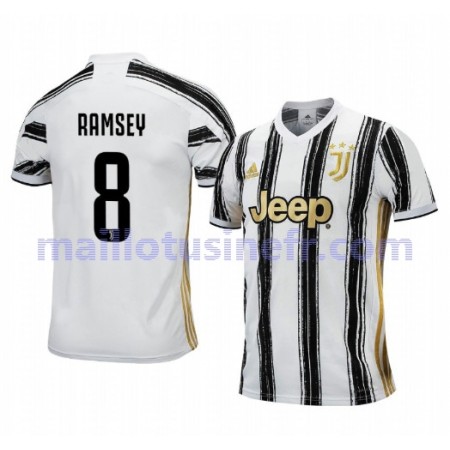 Maillot de Foot Juventus Aaron Ramsey 8 Domicile 2020-21